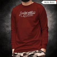 Gambar kaos pria lengan panjang harley davidson dari D55Shop1 undefined 3 Tokopedia