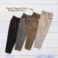Gambar GROSIR celana chino panjang anak / anak chinos anak original bandung - HITAM, 7-8THN dari oshbosskids undefined 4 Tokopedia