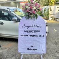 Gambar papan ucapan selamat dari Johnztyflorist undefined 1 Tokopedia