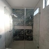 Gambar Partisi Kaca Mandi Sekat Shower Tempered 12mm Pesanan Bu Feny dari Glassco Kaca undefined 5 Tokopedia