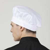 Gambar Topi Koki Chef Restoran Premium Polycotton Topi Chef Koki Jala Mesh - Putih dari Alimranshop undefined 3 Tokopedia