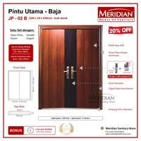 Gambar Steel Door Meridian / Pintu Baja Kamar Mandi /MERIDIAN Type Jp - 02B/C - JP02C dari BINTANG SELATAN347BDG undefined 1 Tokopedia