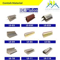 Gambar Lis Plafon PVC - LS01C dari Atap Sejuk Surabaya. undefined 2 Tokopedia