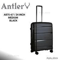 Gambar Koper Antler A875 / 24 Inch Medium Hardcase Expandable - Hitam dari Aiylastore Luggage undefined 1 Tokopedia