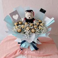 Gambar Buket Coklat Ferero Rocher Bouquet Buket Wisuda Ferero dari LALUNEE FLOWER AND GIFT CORNER undefined 4 Tokopedia