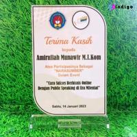 Gambar Plakat Akrilik Custom / Harga Termurah /Kualitas Terbaik - A01, POLOSAN dari PERCETAKAN INDIGO undefined 2 Tokopedia