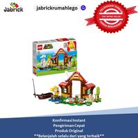 Gambar LEGO 71422 Super Mario Picnic at Mario's House Expansion Set dari Jabrick Rumah LEGO undefined 1 Tokopedia