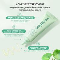 Gambar GLAD2GLOW 2% Salicylic Acid Overnight Acne Spot Cream Treatment 5g dari madame fany undefined 2 Tokopedia