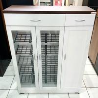 Gambar RAK LEMARI SEPATU SANDAL 3 PINTU + LACI dari Cahaya Bulan Furniture undefined 3 Tokopedia