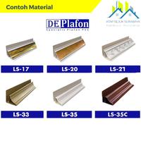Gambar Lis Plafon PVC - LS01C dari Atap Sejuk Surabaya. undefined 4 Tokopedia