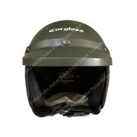 Gambar Helm cargloss original cf retro green doff kaca datar - Tanpa kaca, XL dari pakehelm undefined 2 Tokopedia