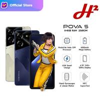 Gambar Tecno Pova 5 8/256 - RAM 8GB / ROM 256GB - Garansi Resmi - Gold dari H2 Cellular Store undefined 1 Tokopedia
