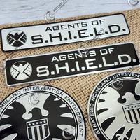 Gambar EMBLEM 3D ALUMUNIUM S.H.I.E.L.D MARVEL AGENTS OF SHIELD STICKER PLAT - BLACK - EAGLE dari BRILLIANCE BENZ AUTOMOTIVE undefined 4 Tokopedia