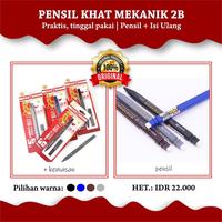 Gambar Pensil Khat Khot Mekanik Kaligrafi Arab Refill - Refillnya Saja dari Atsar Media undefined 3 Tokopedia