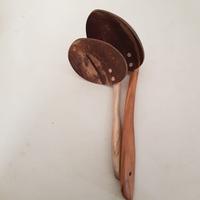 Gambar Irus Batok Kelapa/Sendok Sayur Batok Kelapa Gagang Kayu - Tanggung dari Albintang Jaya undefined 4 Tokopedia