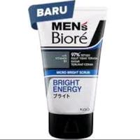 Gambar Biore Men's Facial Foam Bright Energy Double Scrub 100gr dari Mermaid123shop undefined 4 Tokopedia