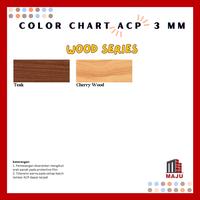 Gambar ACP PE 3 mm Interior Aluminium Composite Panel - Wood Series - Teak dari Toko Maju Makassar undefined 1 Tokopedia