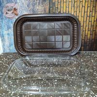 Gambar tray nampan coklat/mika nampan plastik/mika kue/tempat kue uk.M dari Riky Plastik ll undefined 1 Tokopedia