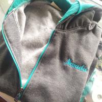 Gambar jaket nevada wanita ziper polka grey dari cv.natas2m undefined 2 Tokopedia