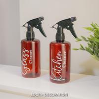 Gambar Botol Spray Coklat dengan Stiker dari Locita Decoration undefined 1 Tokopedia