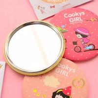 Gambar kaca Cermin bulat mini cermin rias kaca make up kecil cermin hias dari SRO MART undefined 1 Tokopedia