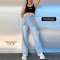 Gambar Celana Cutbray Jeans Rawis Premium - Celana Kulot Jeans Wanita - RIP HIJAB AQUA, 28 dari ANCIENSHOP_NEW undefined 2 Tokopedia