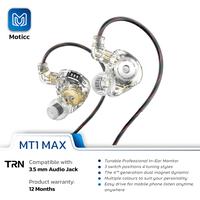 Gambar TRN MT1 MAX with Mic 10mm Dual Magnet Dynamic Driver In-Ear Monitor dari Moticc undefined 1 Tokopedia