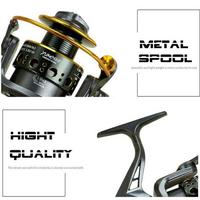 Gambar YUMOSHI Reel Pancing Spinning 10+1 Ball Bearing MG30 MG40 MG60 - Gray, MG 3000 dari Oleng-Fishing undefined 4 Tokopedia