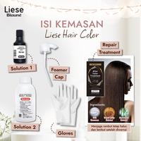 Gambar Liese Blaune Bubble Hair Color Foam Rose Brown 3R - Cat Rambut dari KAO Indonesia undefined 4 Tokopedia