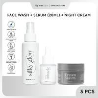 Gambar KYMM SKIN Face Wash x Bakuchiol Serum 20ml x Dream Cream dari KymmSkin undefined 2 Tokopedia