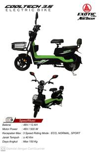 Gambar SEPEDA LISTRIK PACIFIC COOLTECH 3.5 14 X 2.50 E-BIKE EBIKE - RED BLUE dari alphabike undefined 5 Tokopedia