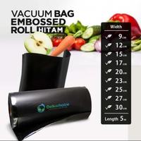 Gambar PLASTIK VACUUM EMBOSSED VAKUM EMBOS VACUM ROLL EMBOSS DELKOCHOICE 30X5 - TRANSPARAN, 30CM X 5M dari Sipacking Store undefined 3 Tokopedia