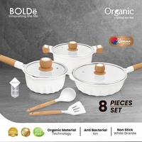 Gambar BOLDE PANCI SET/BOLDE SUPER PAN ORGANIC WHITE CRYSTAL SERIES isi 8 Pcs dari TOKO JAWA ELECTRIK undefined 3 Tokopedia