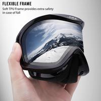Gambar Kids Ski Goggles MAXJULI Brand Professional Skiing Goggles Doub dari Hobby&#39;s Garage undefined 2 Tokopedia