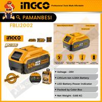 Gambar Baterai P20S (4.0 Ah) Power Tools INGCO FBLI2002 - 20V Li-Ion Battery dari Pamanbesi undefined 3 Tokopedia