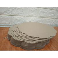 Gambar Kertas Nasi Motif Bunga Bulat Kertas Alas Piring Bunga - 25cm dari Bandungretail123 undefined 4 Tokopedia