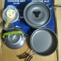 Gambar Cooking Set Plus Teko DS308 dari Lapak KQ5 Outdoor undefined 2 Tokopedia