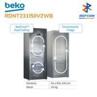 Gambar Kulkas 2 Pintu BEKO RDNT231I50VZWB 230 Liter Inverter dari Refcon Polar Nusaindo undefined 3 Tokopedia