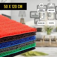 Gambar Keset Kaki Karpet Mie Bihun - Polos - Best Seller - 50 x 120 - Merah dari Rainbow Cleaning undefined 1 Tokopedia