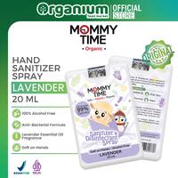 Gambar Hand Sanitizer Spray MOMMY TIME Pembersih tangan Bayi Antibakteri Lavender - 20ml dari Organium undefined 2 Tokopedia