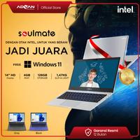 Gambar ADVAN Laptop Soulmate 14" Intel N4020 4/128GB Garansi Resmi Windows 11 dari ADVAN NOTEBOOK undefined 1 Tokopedia