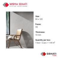 Gambar Granit Tiles 60x120 Sehati Turkish Sand Stone Light Grey (V6) dari Wisma Sehati undefined 5 Tokopedia