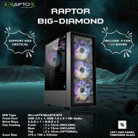 Gambar Casing Pc Gaming Raptor Big Diamond Case Atx/M-Atx - Original dari Das Livia Computer undefined 4 Tokopedia