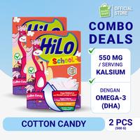 Gambar Twin Pack: HiLo School Cotton Candy 500gr - Susu Tinggi Kalsium dari Nutrimart Store undefined 1 Tokopedia