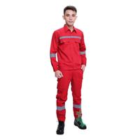 Gambar Wearpack Safety Setelan Baju Celana Biru Dongker - Werpak Sefti Proyek - Biru, XL dari INDOJAYA SAFETY undefined 4 Tokopedia