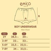 Gambar Emico Kids Boy & Girl Underwear - Tencel Bundling Kids 2 Pcs Panties - Girl, 2Y dari Ninemonthslater.idn undefined 3 Tokopedia