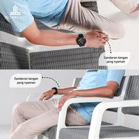 Gambar KURSI RUANG TAMU KURSI TAMAN KURSI PLASTIK KURSI TERAS OSCR 3 2 SEATER - 1 SEAT dari ANUGERAH MAKMUR BERSAMA undefined 3 Tokopedia