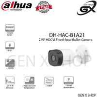 Gambar CCTV Outdoor Cooper Series 2MP DH-HAC-B1A21P/B1A21U Dahua IR Bullet Camera - B1A21P dari GEN X SH0P undefined 1 Tokopedia
