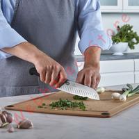 Gambar Victorinox Santoku Knife 17cm Fibrox Handle/ Pisau Dapur Jepang Polos Fluted - Polos dari Webhorecastore undefined 3 Tokopedia