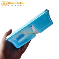 Gambar Kotak Makan Lunch Box Plastik Sekat 3 Kotak Bekal - Merah Muda dari Dapur Kilau undefined 2 Tokopedia